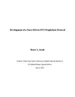 Development of a Nurse Driven DVT Prophylaxis Protocol
